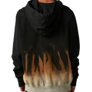 Rick Owens Tie-dye Hoodie Drkshdw back views